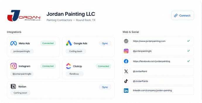 Raddivus brand kit connecting a logo, colors, and channels